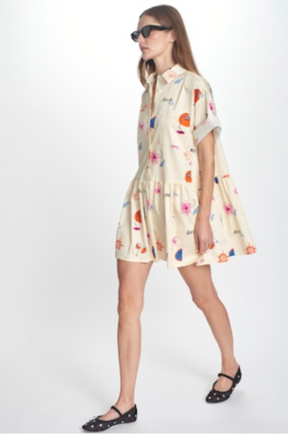 Bella Dress in Multi