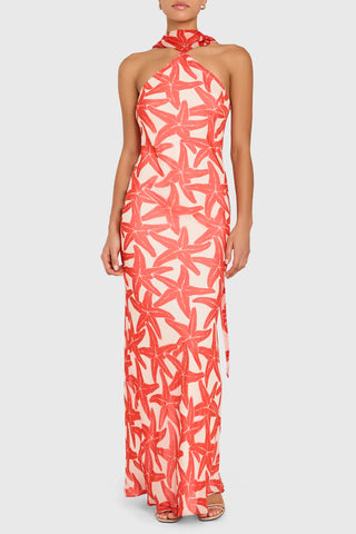 Ashton Maxi in Starfish Print