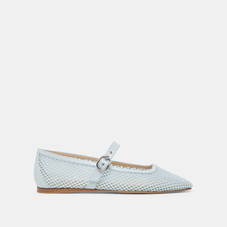 Rodni Mesh Ballet Flat in Light Blue