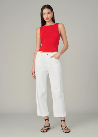 The Wilder Relaxed Barrel in White