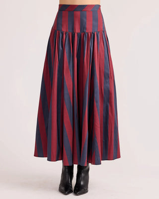 Edith Skirt in Vineyard Stripe