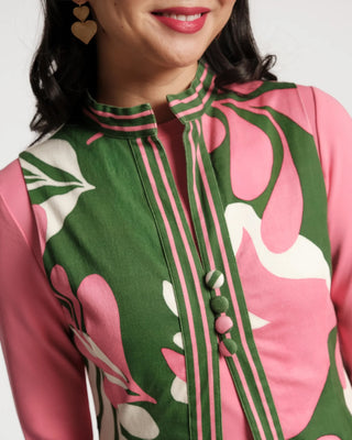 Susie Jacket, Modern Palm Cotton