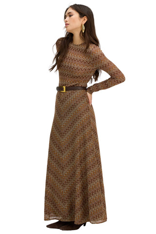 Olive Skirt, Chestnut Multi