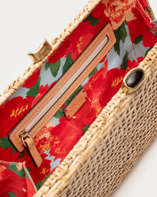 Stella Clutch, Natural/Multi