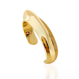 Single Statement Cuff, Gold