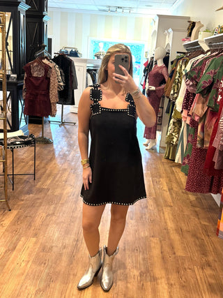 Alva Mini Dress, Black