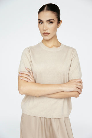 Cashmere Blend Tee