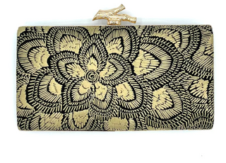 Goldie Box Clutch