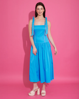Anna Kate Dress in Riviera