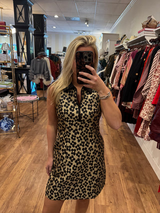 Fitted Zip Dress, Daisy Wild