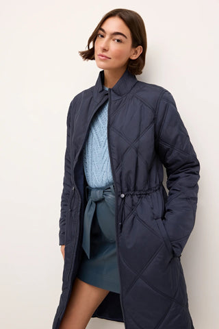 Aiden Coat in Midnight Ink