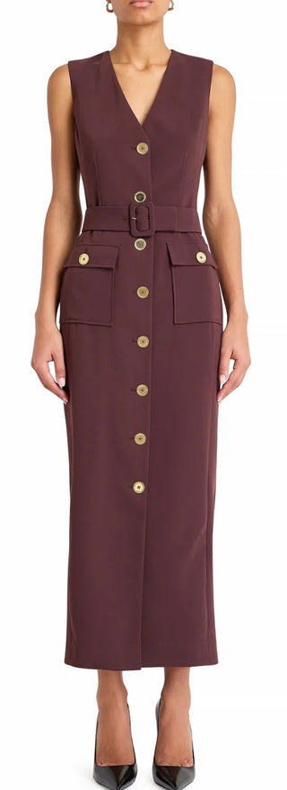 Sonata Dress in Cocoa