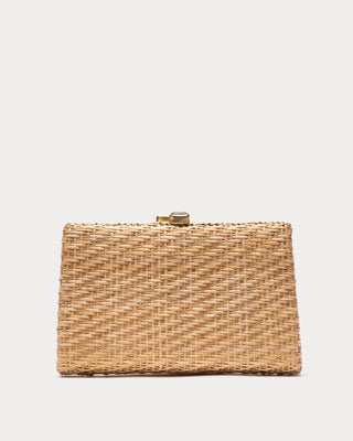 Stella Clutch, Natural/Multi