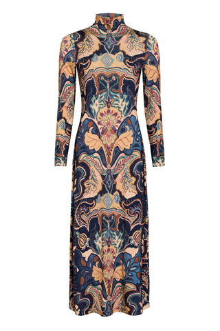 Paxton Dress, Saddle