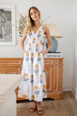 Cora Dress - Marigold