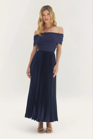 Stockton Dress, Navy