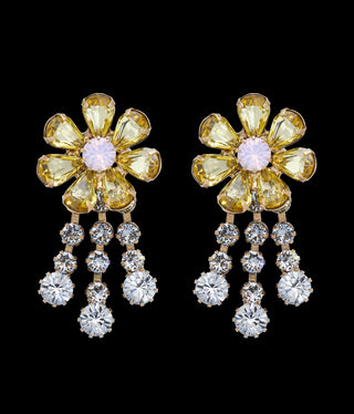Frances Earring - Light Topaz