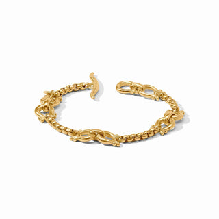 Saratoga Demi Link Bracelet-Gold-OS