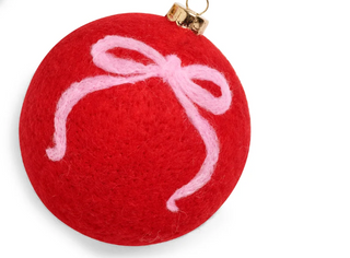 FESTIVE BOW ASSORTED ORNAMENT, MULTI