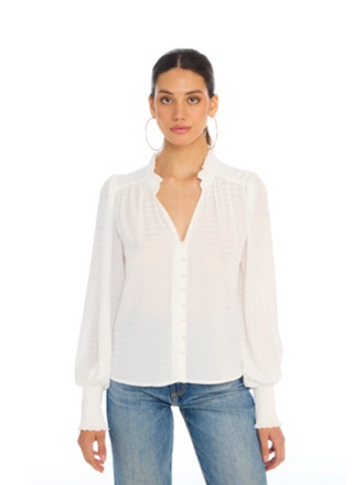 Rhode Blouse in White