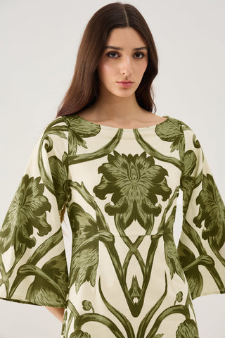Camelia Dress, Rosemore Olive