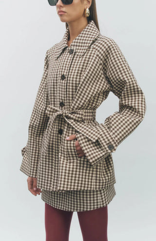 Clarke Trench, Brown Beige