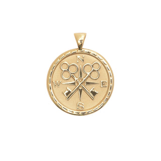Forever Pendant Coin - 18" Link