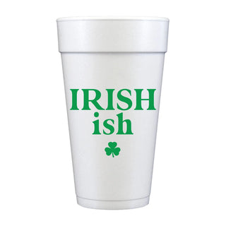 Irish-ish Foam Cups
