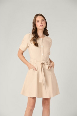 Brooks Dress in Sand