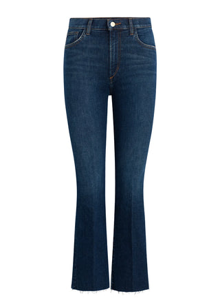 The Callie Cropped Bootcut W/ Raw Hem, Serenade