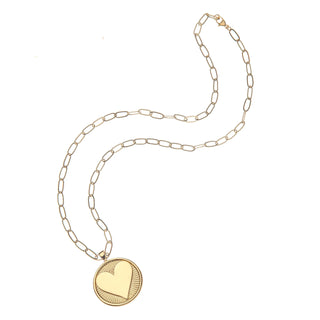Hearts Find Me Pendant - 18" Link