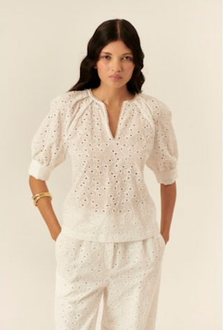 Nayeli Blouse in White