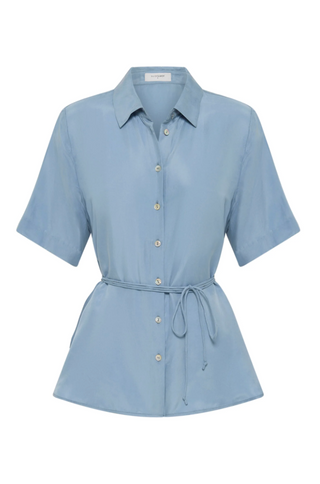 Lawton Tencel Shirt, Glacier