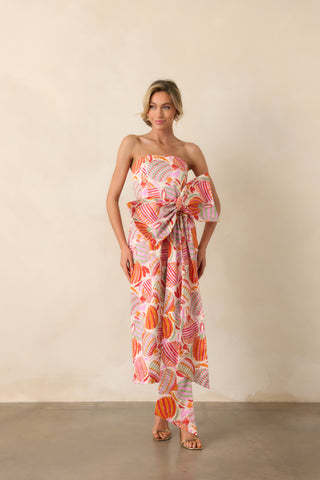 Lisette Midi Dress, Shine on Print