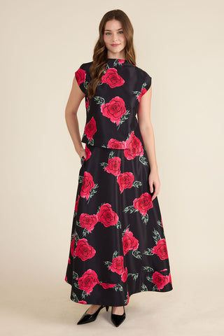 Dalia Skirt, Rose De Nuit