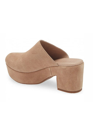 Ginette Suede Platform Clog