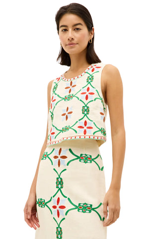 Davis Top in Trellis