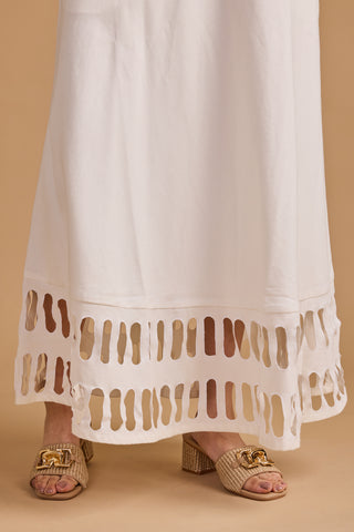 Dalia Skirt, Creme
