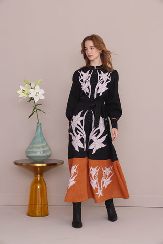 Lafayette Maxi Dress in Black