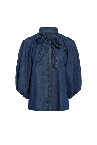 Navi Top, Chambray