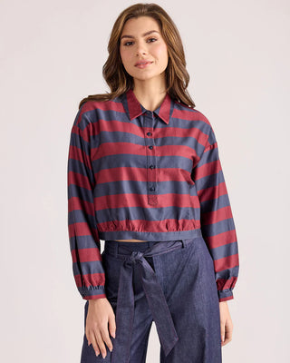 Sean Top in Vineyard Stripe
