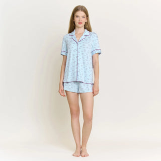 All American Shortie PJ Set, Dreamy Brunch