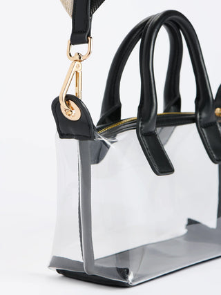 Spectator Top Handle Bag, Black