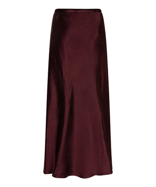 Ivy Maxi Skirt , Merlot