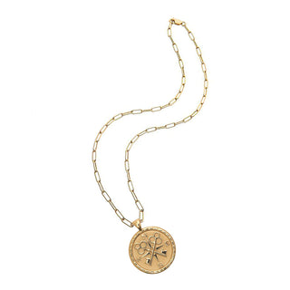 Forever Pendant Coin - 18" Link