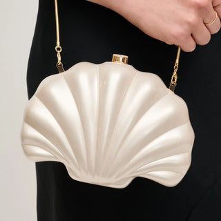 Attina Evening Bag, Ivory