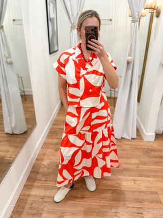 Ada Skirt, Scarlet Shards