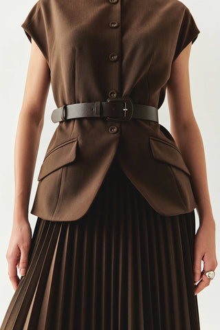 Jolie Dress, Brown