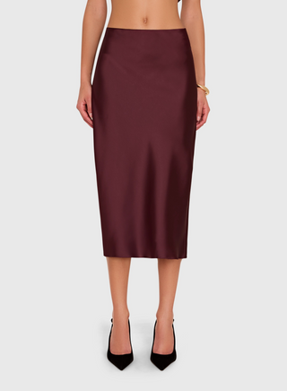 Macy Skirt, Oxblood