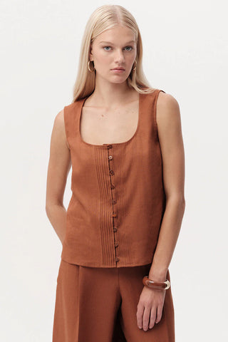 Edna Shirt, Tan